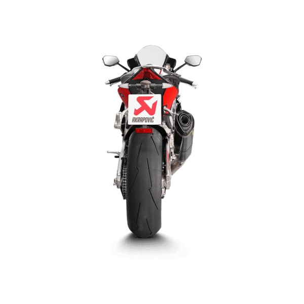 Повний вихлопний система Akrapović для Aprilia RSV4 15-20, Tuono V4 17-20 Evolution Line, Carbon