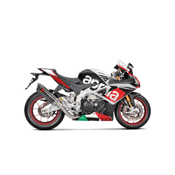 Повний вихлопний система Akrapović для Aprilia RSV4 15-20, Tuono V4 17-20 Evolution Line, Carbon