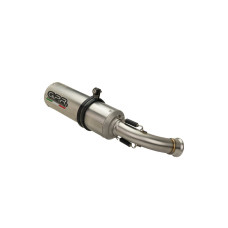 Подвійний тłumik G.P.R M3 Inox Slip-On, Нержавіюча сталь - Aprilia Shiver 750 - Gt 07-16
