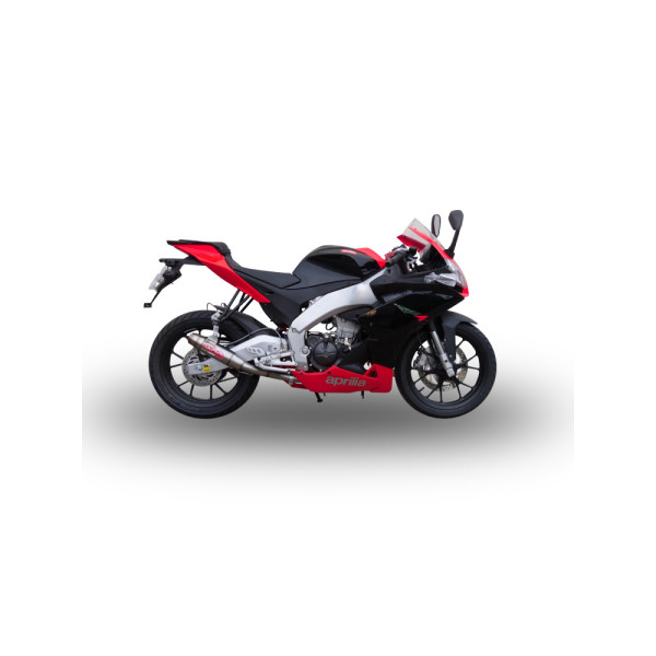 Повний вихлопний комплект G.P.R Deeptone Inox Нержавіюча сталь - Aprilia RS 4 125 11-16