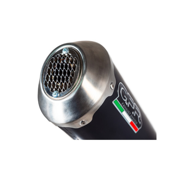 Повний вихлопний комплект G.P.R Deeptone Inox Нержавіюча сталь - Aprilia RS 4 125 11-16