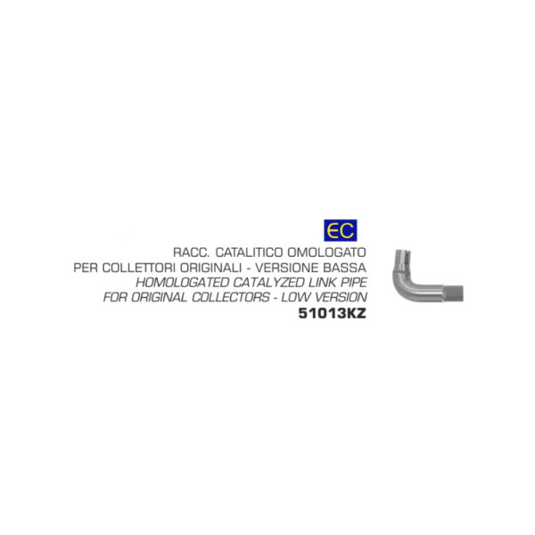 з'єднувальна труба Arrow Aprilia RS 125 18-20/ RS4 125 17-18
