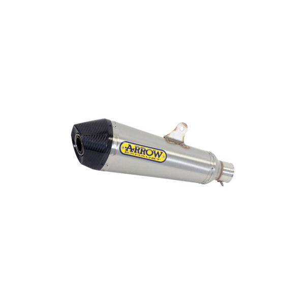 Глушник Arrow Aprilia RS 125 18-20/ Aprilia RS4 125 17-18 X-Kone, Нержавіюча сталь + Вуглецеве волокно