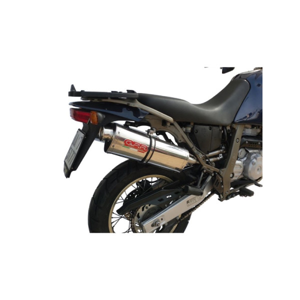 Глушник мотоцикловий G.P.R Trioval Aprilia Pegaso 3 650 (97-00) сталевий, з гомологацією