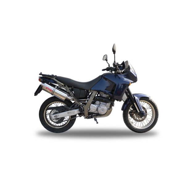 Глушник мотоцикловий G.P.R Trioval Aprilia Pegaso 3 650 (97-00) сталевий, з гомологацією