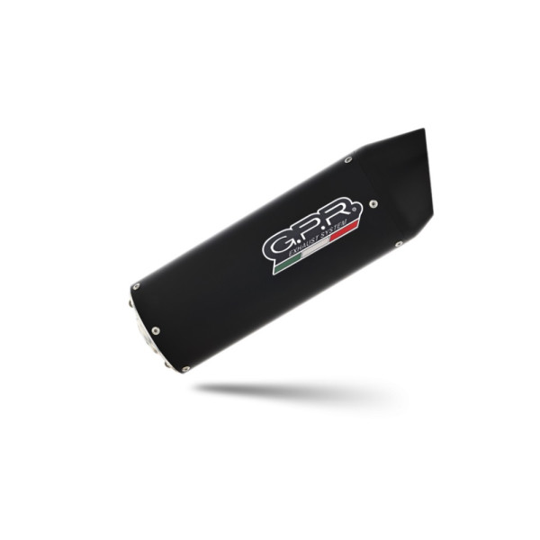 Глушник мотоцикловий G.P.R Furore Nero Aprilia RSV 1000 R Factory (04-05) алюмінієвий, з гомологацією