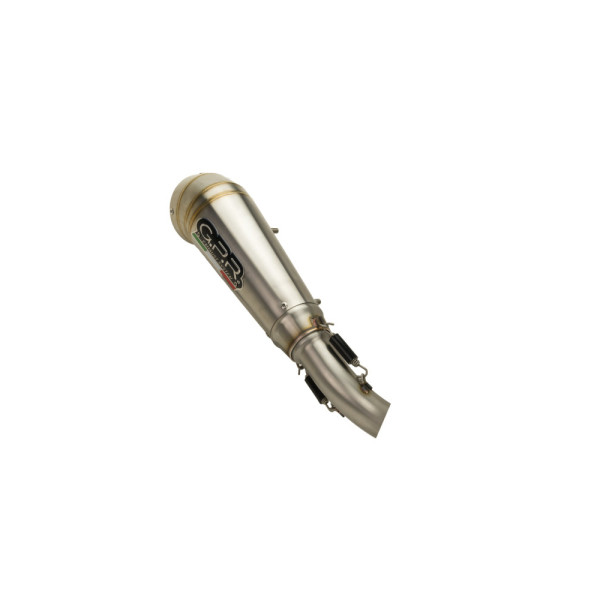 Глушник G.P.R Powercone Evo Slip-On, Ніхром - Benelli Leoncino 500 Trail 17-20
