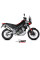 Глушник мотоцикловий Slip-On (Dakar) MIVV для Aprilia Tuareg 660 (22-) срібний