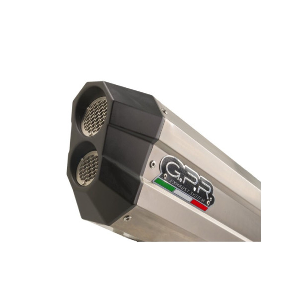 Вихлопна система G.P.R Sonic Titanium Benelli TRK 702 (23-24) E5 титанова з гомологацією