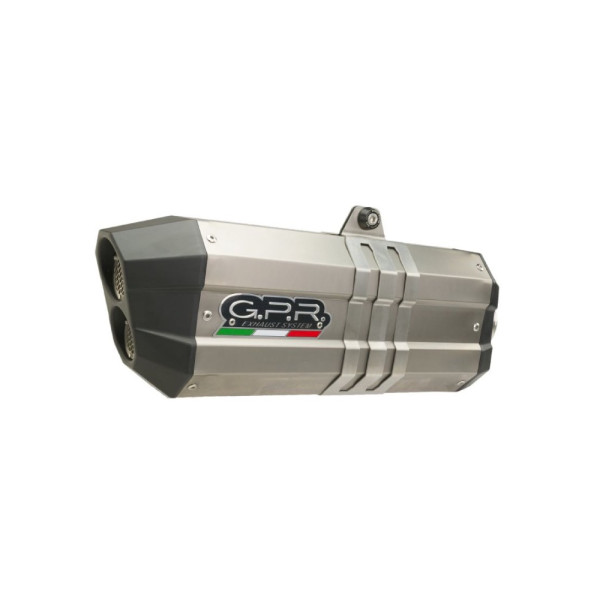 Вихлопна система G.P.R Sonic Titanium Benelli TRK 702 (23-24) E5 титанова з гомологацією