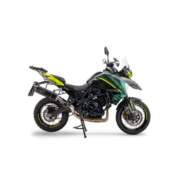 Глушник мотоцикловий G.P.R Furore Evo4 Nero Benelli TRK 702 (23-24) E5 алюмінієвий з гомологацією