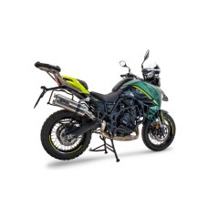Вихлопна система G.P.R Dual Inox Benelli TRK 702 X (23-24) E5 сталевий з гомологацією