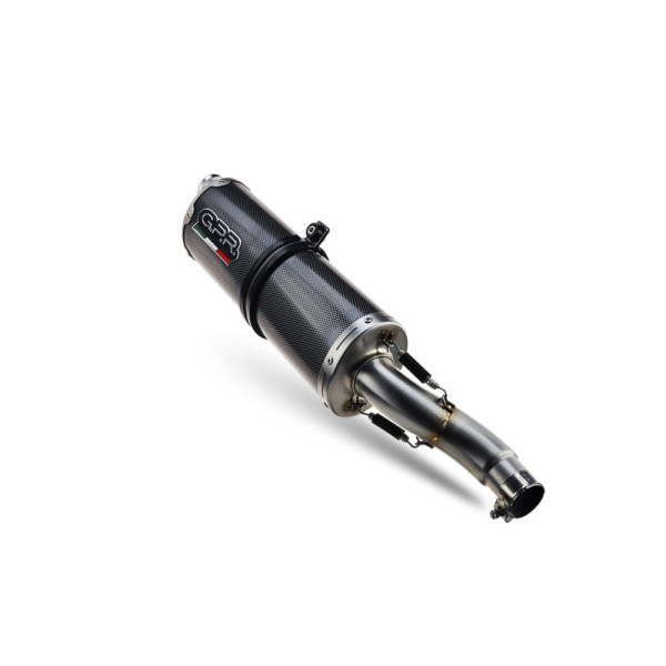 Вихлопна система G.P.R Dual Poppy Benelli TRK 702 X (23-24) E5 сталевий з гомологацією