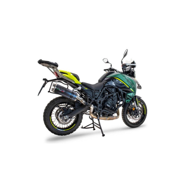 Вихлопна система G.P.R Dual Poppy Benelli TRK 702 X (23-24) E5 сталевий з гомологацією