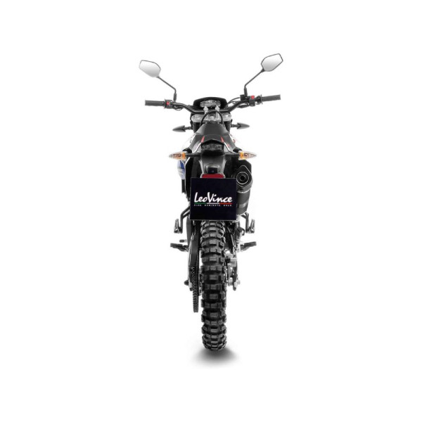 Вихлопна система LeoVince LV ONE EVO Aprilia RX/ SX 125 (21-) чорна нержавіюча сталь