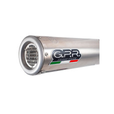 Глушник G.P.R M3 Inox для Benelli TRK 502 X (21-23) Нержавіюча сталь