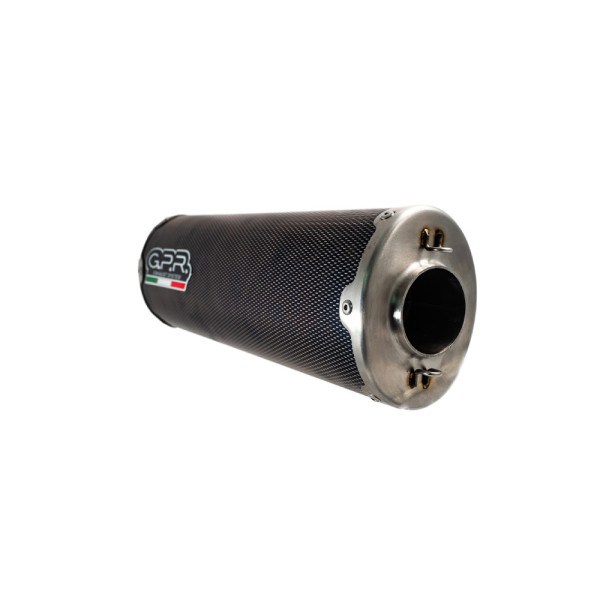 Глушник G.P.R Dual Poppy для Benelli TRK 502 X (21-23) Нержавіюча сталь