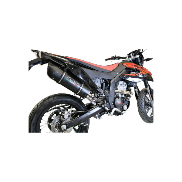 Глушник G.P.R Furore Evo4 Nero Slip-On, Чорний Алюміній - Aprilia SX 125 18-20