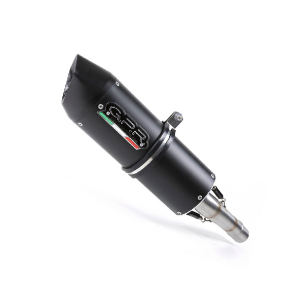 Глушник G.P.R Furore Evo4 Nero Slip-On, Чорний Алюміній - Aprilia RX 125 18-20