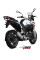 Глушник мотоцикловий Slip-On Line (Oval) MIVV для Benelli TRK 251 (19-) сріблястий