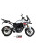 Глушник мотоцикловий Slip-On Line (Oval) MIVV для Benelli TRK 251 (19-) сріблястий