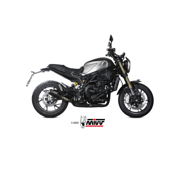 Глушник мотоцикловий Slip-On Line (MK3) MIVV для Benelli Leoncino 800 (22-) карбон