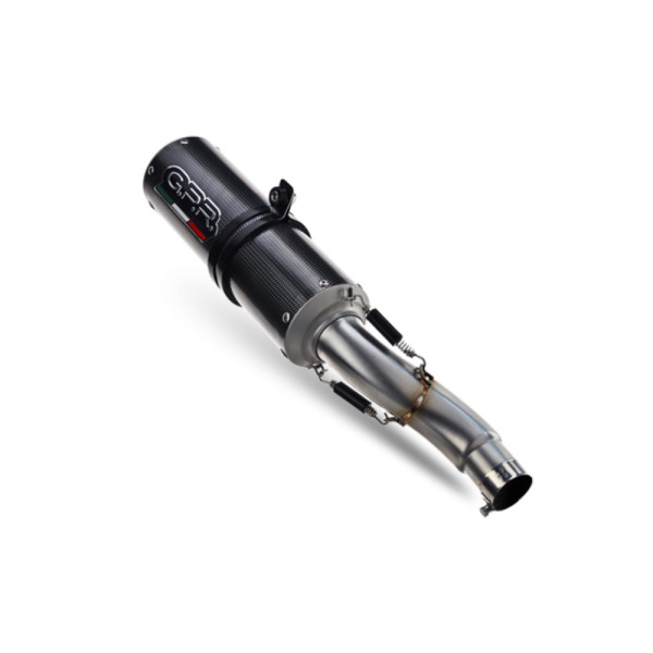 Вихлопна система G.P.R M3 Poppy Benelli 502 C (21-24) E5 сталевий з гомологацією