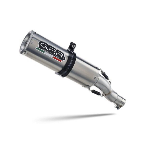 Випускний глушник G.P.R M3 Inox Benelli 502 C (21-24) E5 сталевий з гомологацією