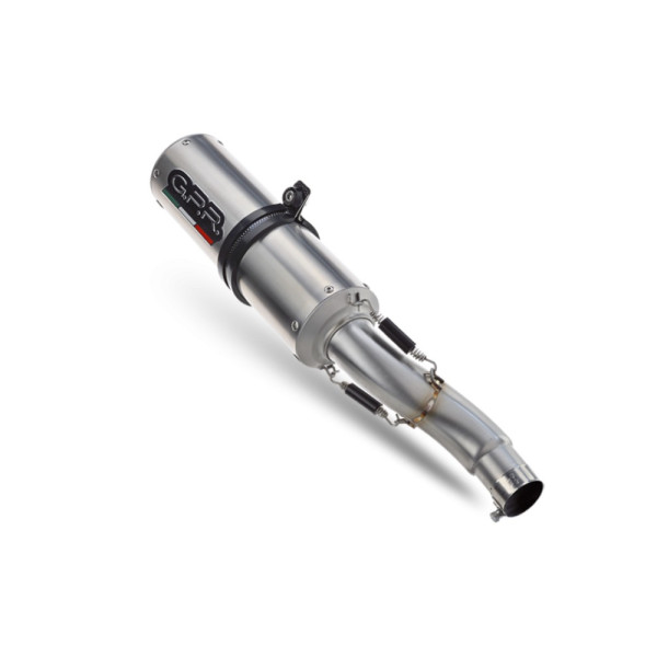 Випускний глушник G.P.R M3 Inox Benelli 502 C (21-24) E5 сталевий з гомологацією