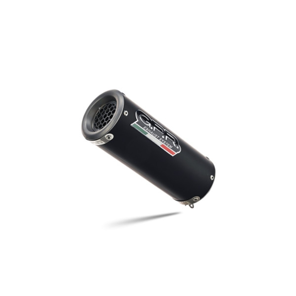 Вихлопна система G.P.R M3 Black Titanium Benelli 502 C (21-24) чорна, титановая з гомологацією