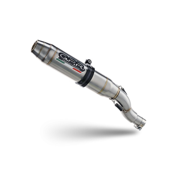 Вихлопна система G.P.R Deeptone Inox Benelli 502 C (21-24) сталевий з гомологацією