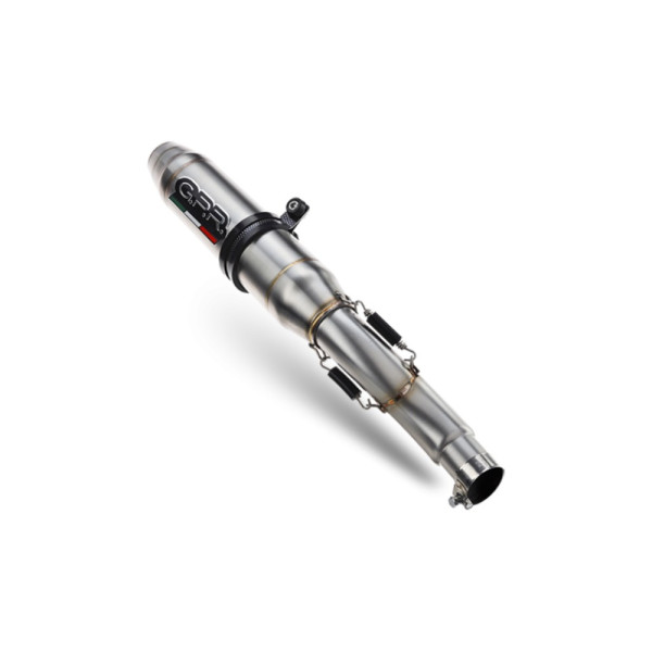 Вихлопна система G.P.R Deeptone Inox Benelli 502 C (21-24) сталевий з гомологацією