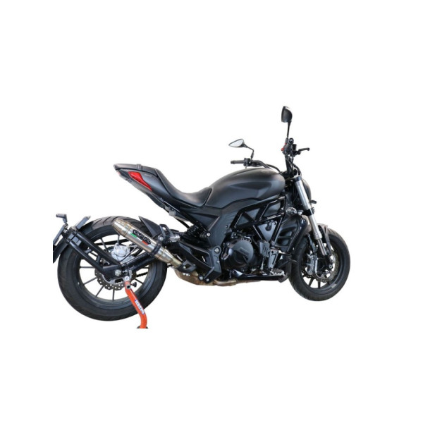 Вихлопна система G.P.R Deeptone Inox Benelli 502 C (21-24) сталевий з гомологацією