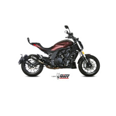 Глушник мотоцикловий Slip-On Line (MK3) MIVV для Benelli 502C (19-) карбон