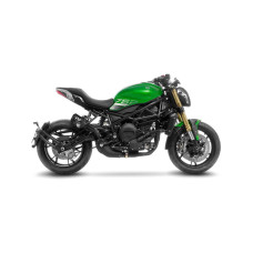 Вихлопна система LeoVince LV-10 Full Black Slip-On, Black Stainless Steel для Benelli 752 S (19-)