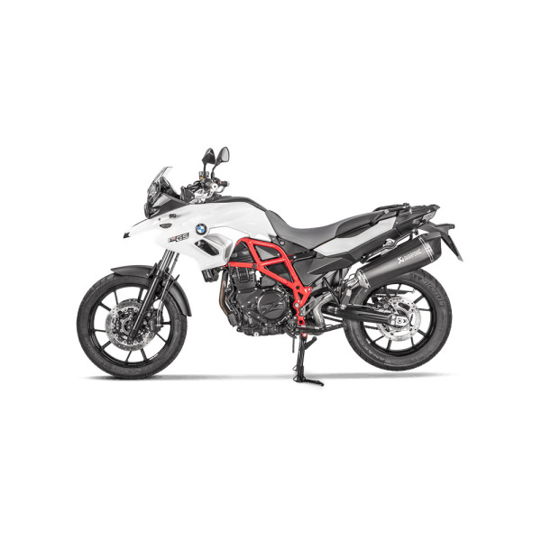 Глушник мотоцикловий Akrapovič Slip-On Line BMW F 650 GS (08-12)/ F 700 GS (13-17)/ F 800 GS (08-17)/ F 800 GS Adventure (13-17) чорний титан