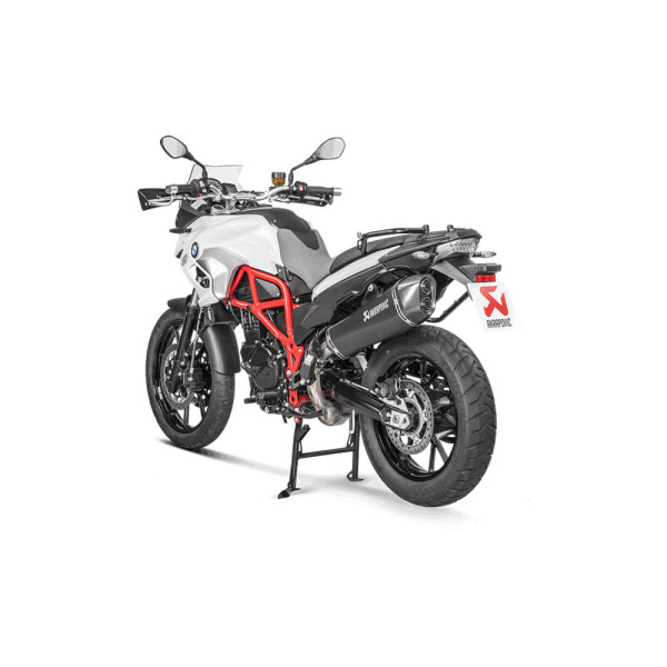 Глушник мотоцикловий Akrapovič Slip-On Line BMW F 650 GS (08-12)/ F 700 GS (13-17)/ F 800 GS (08-17)/ F 800 GS Adventure (13-17) чорний титан