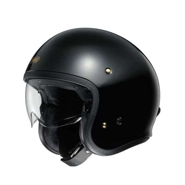 Шолом відкритий Shoei J.O чорний глянець