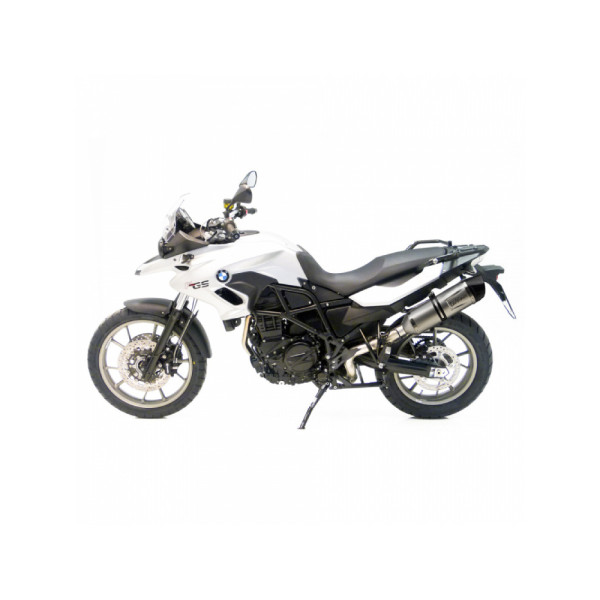 Глушник мотоцикловий LeoVince LV One Evo Slip-On, Нержавіюча сталь для BMW F 800 GS / Adventure 08-16, F 700 GS 13-16, F 650 GS 08-12