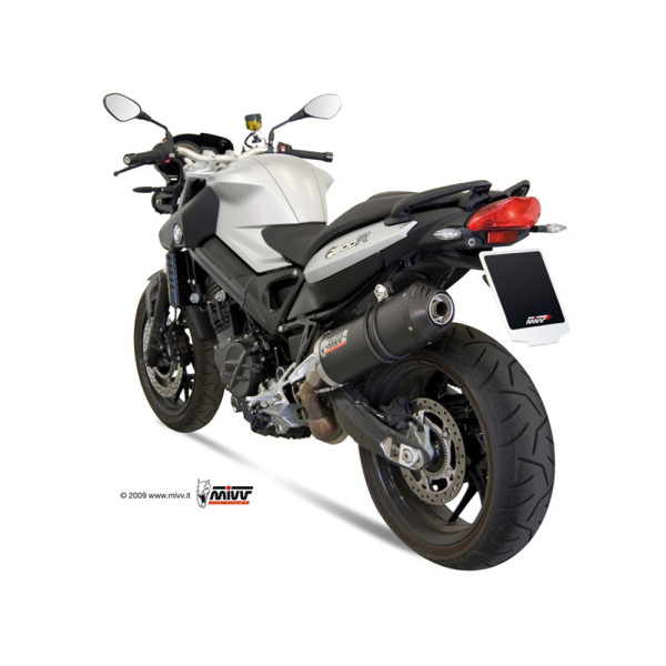 Глушник мотоцикловий Slip-On Line (Oval) MIVV для BMW F800R / GT (09-20) карбон