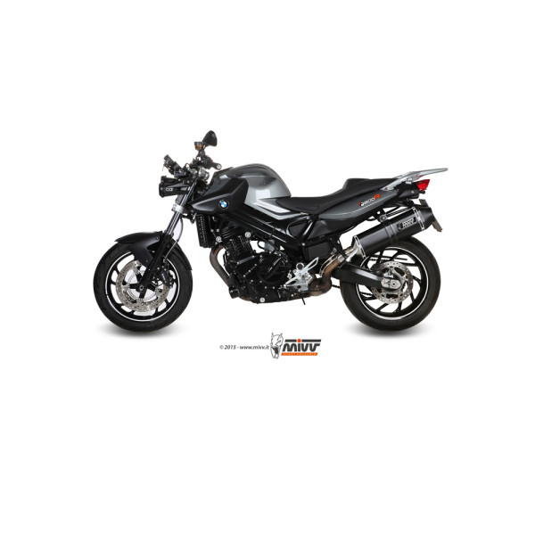 Глушник мотоцикловий Slip-On Line (Speed Edge) MIVV для BMW F800 R / GT (09-20) чорний