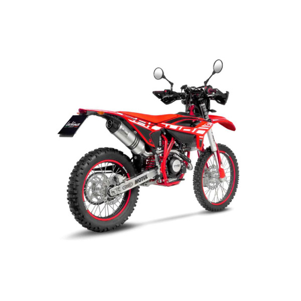 Вихлопна система LeoVince LV ONE EVO Slip-On, Нержавіюча сталь для Beta RR 4T 125 LC / RR MOTARD 4T 125 LC (21-)