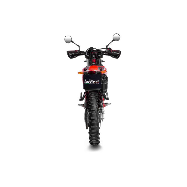 Вихлопна система LeoVince LV ONE EVO BLACK EDITION Slip-On, Нержавіюча сталь для Beta RR 4T 125 LC / RR MOTARD 4T 125 LC (21-)