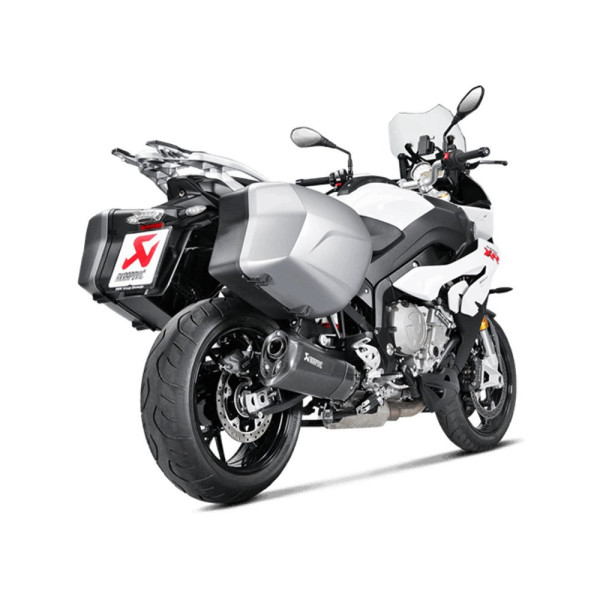 Глушник мотоцикловий Akrapović для BMW S 1000 XR 15-19 Slip-On Line, Чорний Титан