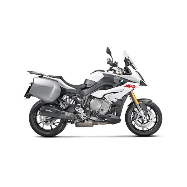 Глушник мотоцикловий Akrapović для BMW S 1000 XR 15-19 Slip-On Line, Чорний Титан