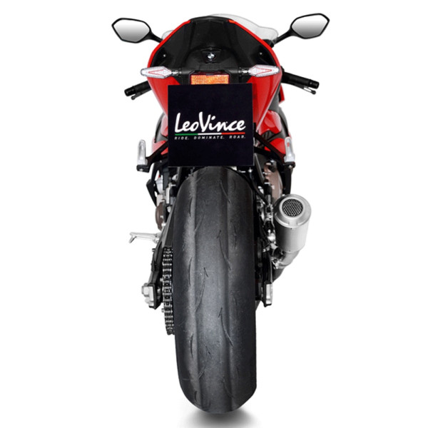 Глушник мотокцикла LeoVince LV-10 Slip-On, Нержавіюча сталь для BMW S 1000 RR 19- / S 1000 R 21-