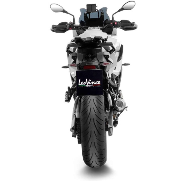 Вихлопна система LeoVince LV-10 Black Edition Slip-On, чорна нержавіюча сталь для BMW S1000 XR (20-)