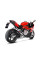 Вихлопна система LeoVince LV-10 Full Black Slip-On, Чорна нержавіюча сталь для BMW S 1000 R 21- / S 1000 RR 19-