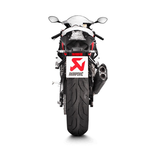 Вихлопна система Akrapović для BMW S 1000 RR 17-18 Slip-On Line, Чорний Титан