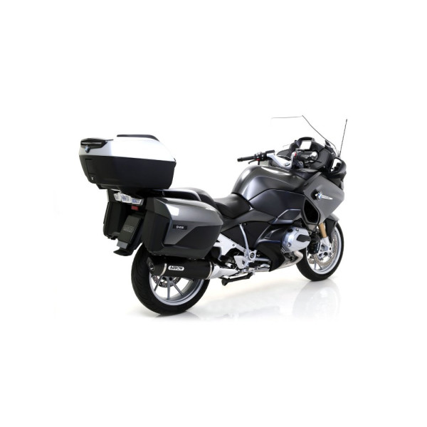 Глушник Arrow BMW R 1200 RT 14-16 Maxi Race-Tech, Темний алюміній + Карбон